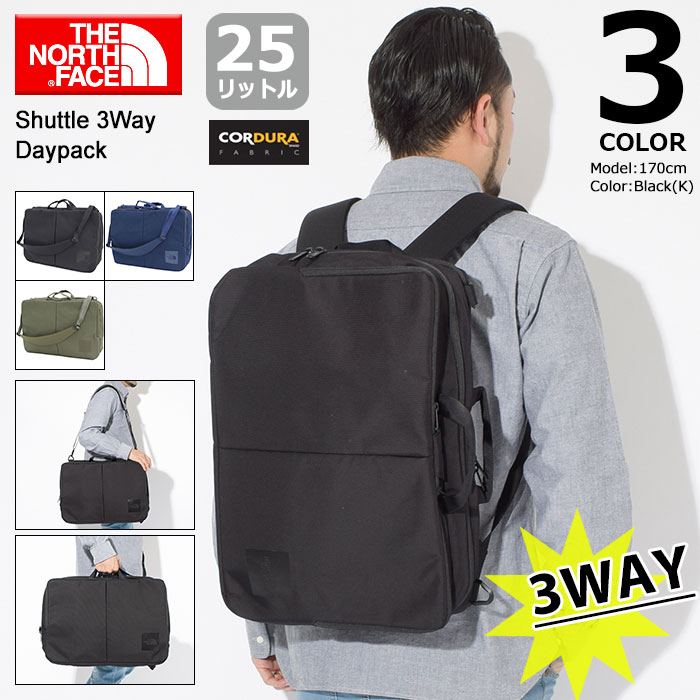 【楽天市場】ザ ノースフェイス THE NORTH FACE バッグ シャトル 3ウェイ デイパック(3Way Daypack リュック