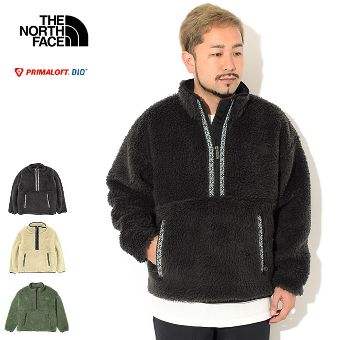ノースフェイス サンダーラウンドネックジャケット メンズ 2022秋冬 K ナイロン ブラック NORTH NY82213 THE わた FACE  撥水 アウトドア