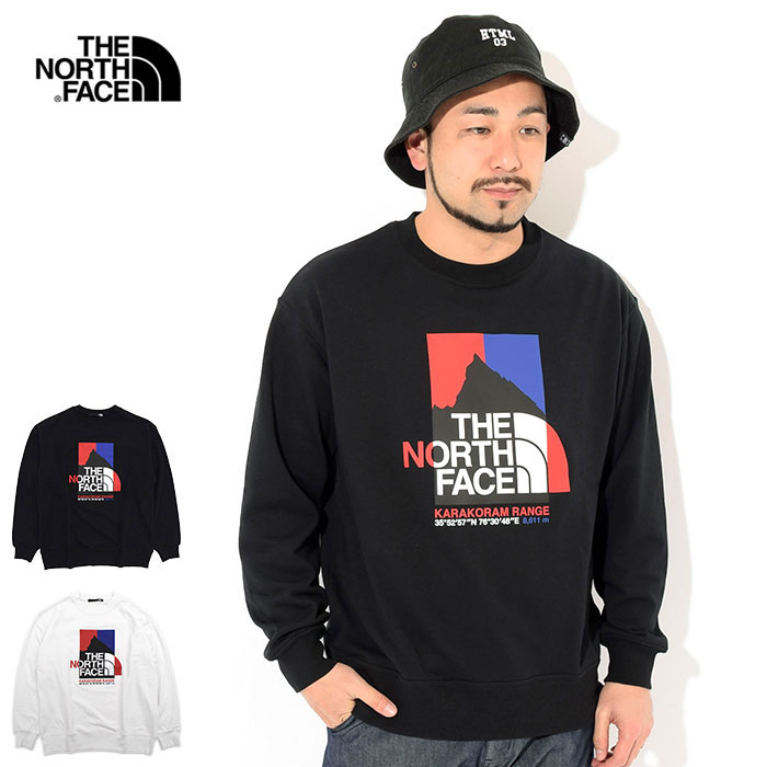 ザ ノースフェイス The North Range Face North トレーナー メンズ カラコラム レンジ トップス クルー スウェット The North Face Karakoram Range Crew Sweat 21春夏 スエット トレナー トレイナー トップス Nt ザ ノース フェイス The Northface Ice Field