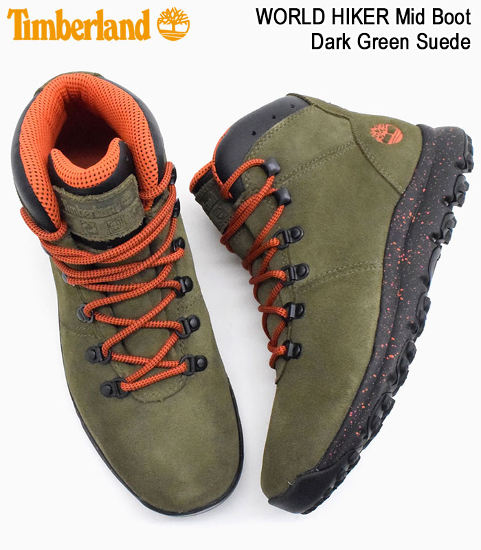 green suede timberland boots