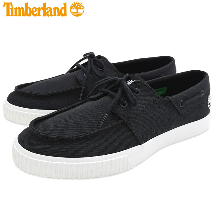 【日本正規品】ティンバーランド Timberland スニーカー メンズ 男性用 マイロ ベイ ロー レース スニーカー Black Canvas ( timberland A67P5-EK7 MYLO BAY LOW LACE SNEAKER デッキシューズ ローカット SNEAKER MENS・靴 シューズ SHOES )