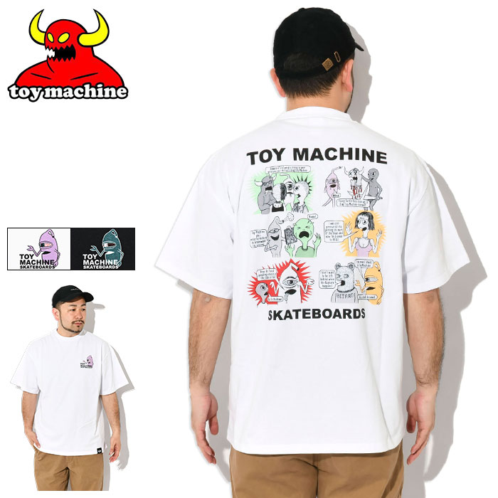 Man World Tシャツ　肖像ver ロゴverセット 楽天市場】トイマシーン TOY MACHINE Tシャツ 半袖 メンズ TM ロゴ