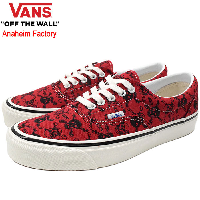 人気第6位 バンズ Vans スニーカー メンズ 男性用 エラ 95 Dx Og Skull Og Red Og Black アナハイム ファクトリー Vans Vn0a2rr1x7z Era 95 Dx Anaheim Factory ローカット Sneaker Mens 靴 シューズ Shoes ヴァンズ Ice Field