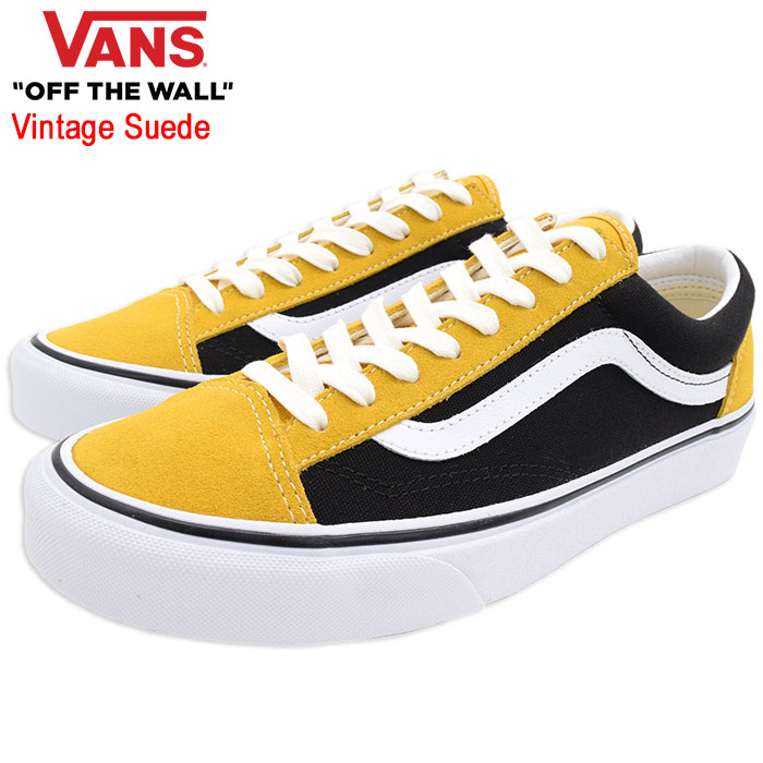 yellow low cut vans