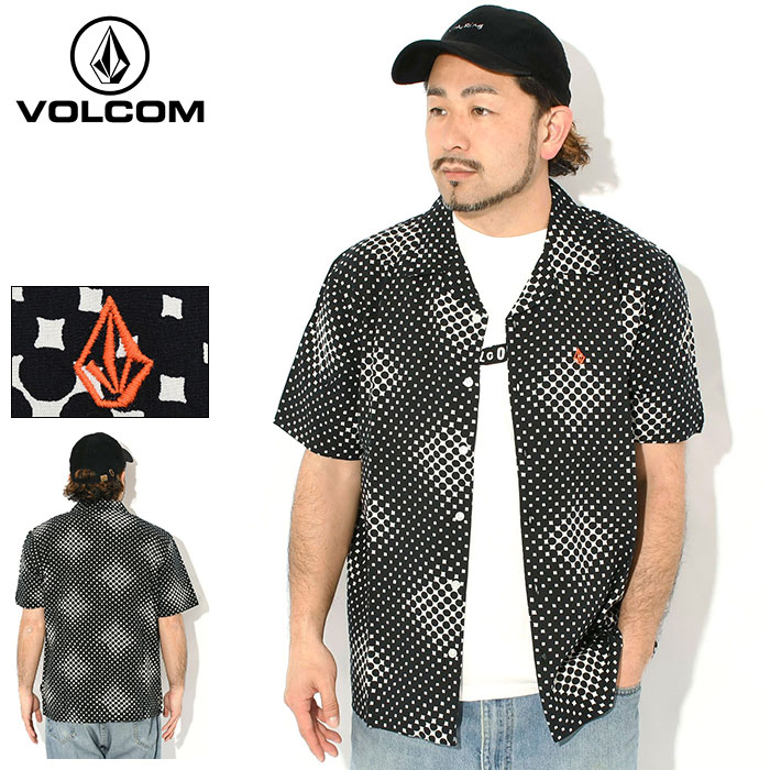 ボルコム VOLCOM シャツ 半袖 メンズ ボールドストーン ( VOLCOM Boldstone S/S Shirt オープンカラー カジュアルシャツ トップス メンズ 男性用 ヴォルコム V-A0412514 )