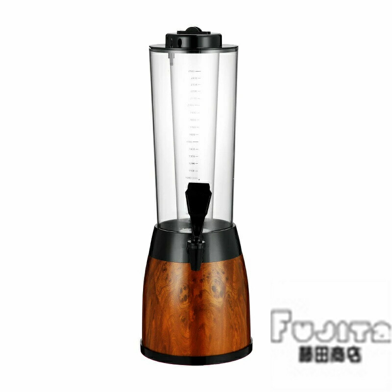 水ものディスペンサー ビールタワードリンクディスペンサー、2.5L麦酒ディスペンサー、内燃機関熱電子管付き添い人テーブルトップビールタワー、バーホームパーティービュッフェレストラン