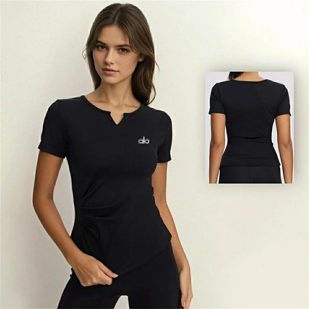 【 SALE10%OFF】★ ALO Yoga ★半袖 tプルオーバー レディース ティーシャツ レディース カットソー 成年者 透け押しとどめる役立つこと 半袖 綿織物 綿 無地 間借り人 背広 下着類 白 Uのど首 シームレス 分かりやすい 事務室 リクルート 制服 ユニフォーム