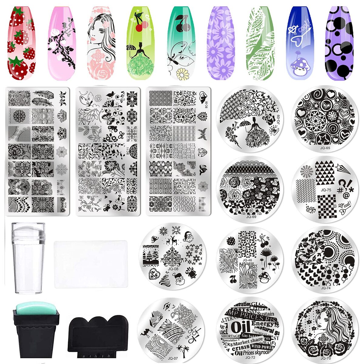 ▶︎SALE ネイルスタンプ/プレート/レース2 815PvbSb6YL._UF894,1000_QL80_.jpg