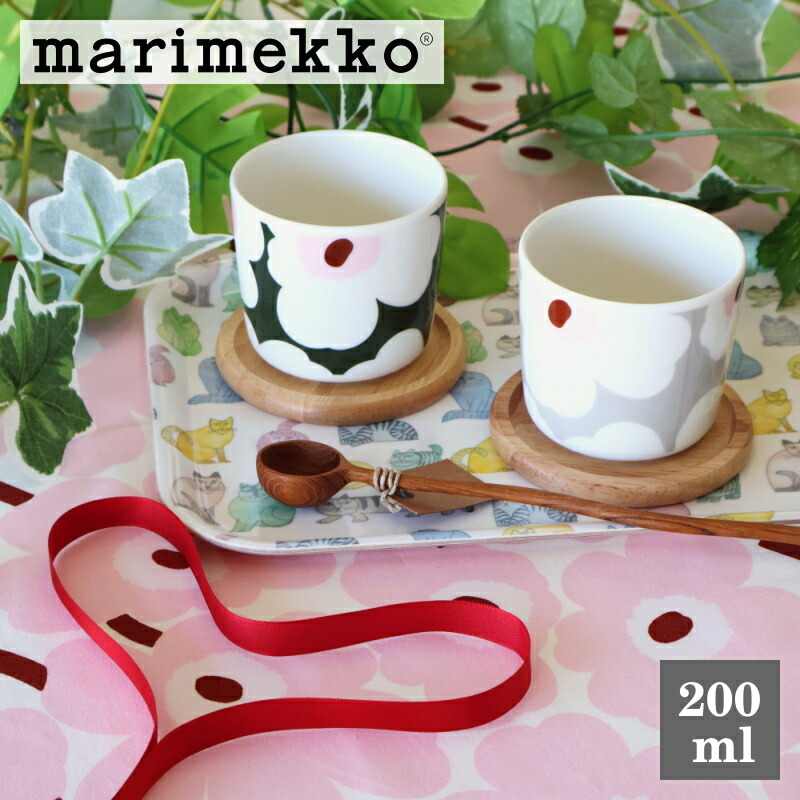 marimekko - ♡マリメッコ  ウニッコ ワイン ヒュフマ マグカップ 食器 marimekko マリメッコ UNIKKO MUG ウニッコ マグ 2.5DL 2PCS