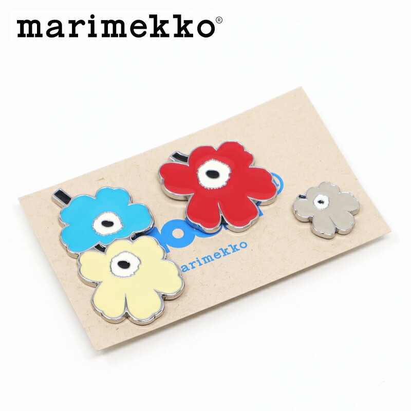 楽天市場】marimekko(マリメッコ) Pumpuli Set 2 ピンバッチ