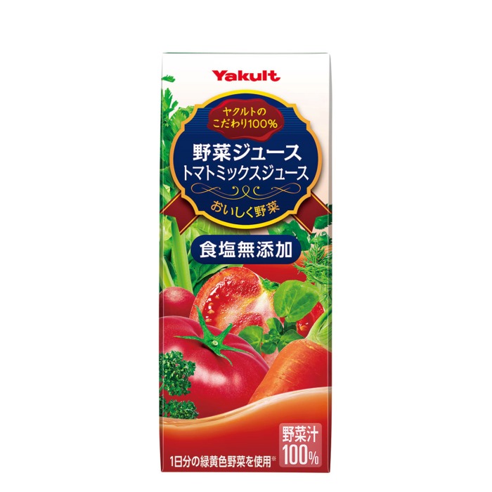 ●ヤクルト　トマトジュース　100% 楽天市場】ヤクルト こだわり100％ 野菜ジュース トマトミックス