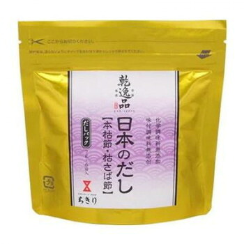 ちきり清水商店 乾逸品 日本のだし本枯節・枯さば節7g×6パック 20セット 6322【同梱・代引き不可】
