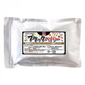 サンダイナー食品 粉末調味料 ブラックペパーブレンド 500g 10枚 226【代引不可】 14,094円