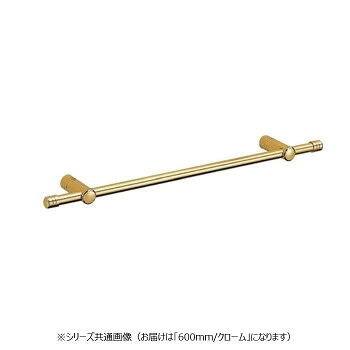 【当選確からしさ1/2！最大限度100%尖んがりうしろ側 11日1:59迄】 シロクマ フリーピッチタオル掛 600粍 クローム BT-53【代引不可】