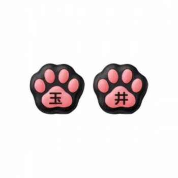 美濃クラフト ねこ表札 （肉球） NEKO-2-HBK【同梱・代引き不可】