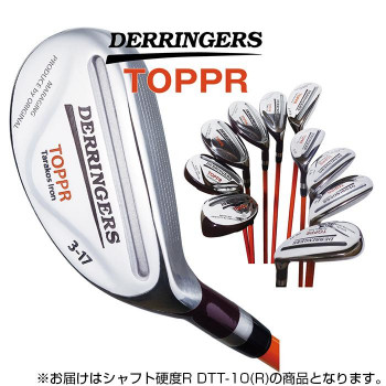 デリンジャートッパ(突破)タラコアイアン 10番 シャフト硬度R DTT-10(R)【代引不可】