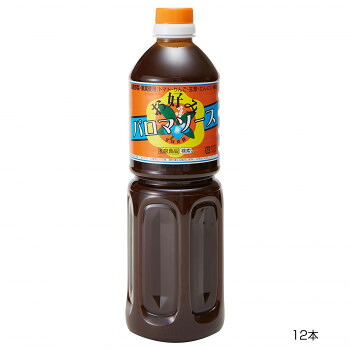 和泉食品　パロマお好みソース(濃厚)　1000ml(12本)【同梱・代引き不可】