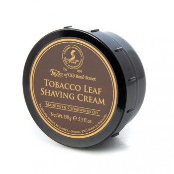Taylor of Old Bond Street　テイラー　タバコリーフシェービングクリーム 150g【同梱・代引き不可】