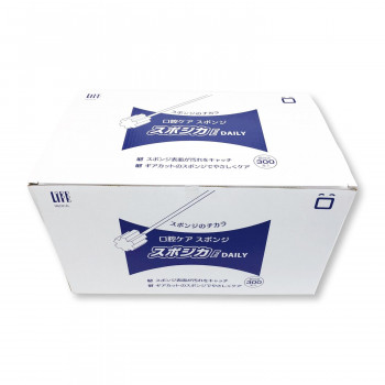 平和メディク 口腔用スポンジ スポジカE DAILY 300本入×6セット 6362【代引不可】|壱番館STORE