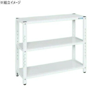 サカエ 仕合わせ 1000×350×900粍 パール白いこと 3段印字機 STN1-1090W【代引不可】