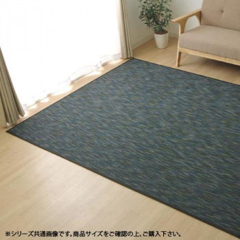 バンブー 竹 ラグカーペット 『DXフォース』 ブラック 約95×150cm 5370220【代引不可】