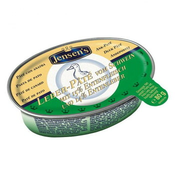 ジェンセン カナールパテ 80g 36個セット 052009【代引不可】｜壱番館STORE