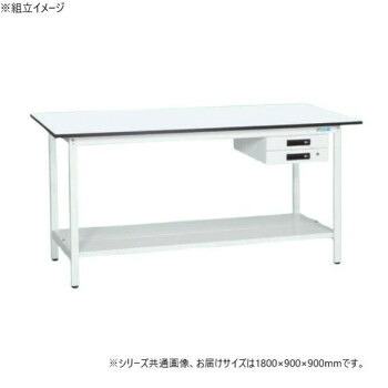 【当選確からしさ1/2！最大限度100%尖んがりうしろ側 11日1:59迄】 サカエ 軽さ立やり方台KAD手合い 押し入れ2段付 中板付 1800×900×900粍 KAD-189BTMW【代引不可】