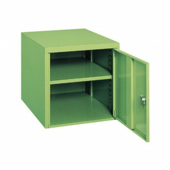 サカエ Wキャビネット 抗菌粉体塗装 457&times;580&times;450mm 中棚1枚付 W-0N【代引不可】｜壱番館STORE