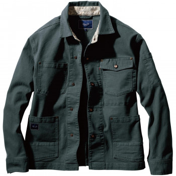 楽天市場】桑和 4221 長袖ブルゾン Lサイズ ネイビー(1)【同梱・代引き