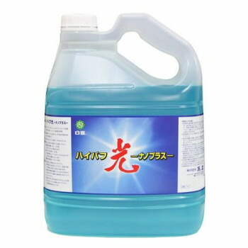 万立 皮膜強化剤 白馬 ハイバフ光ナノプラス 4L 104032【代引不可】