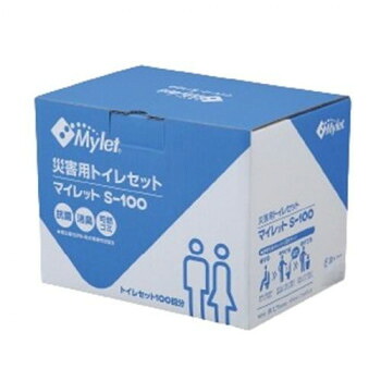 まいにち 不仕合わせ用室内用便器書き割り マイレット S-100(100回分) 500401【代引不可】