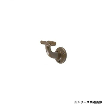 シロクマ　ステンA形ブラケットL受 アンバー ABR-100　35φ【同梱・代引き不可】
