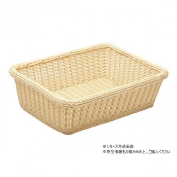 萬洋(まんよう) 樹脂脱衣かご 小 ステンレス枠付 91-013A【代引不可】