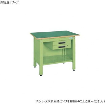 【当選確からしさ1/2！最大限度100%尖んがりうしろ側 11日1:59迄】 サカエ 一人用やり方台CP手合い サカエリューム天板 1200×600×740粍 緑であること CP-126B【代引不可】