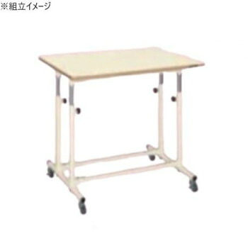 サカエ 軽量セルワーク作業台移動式 ポリエステル天板 900×600×700mm アイボリー CL-9060WPI【代引不可】