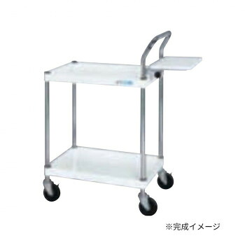 サカエ ピッ第一人者手押し車 600×400×740粍 パール白いこと パソコン-6472W【代引不可】