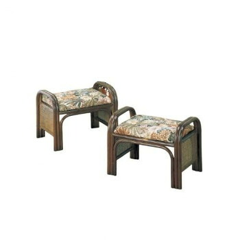 今枝バス発着場 Romantic Rattan 籐座居敷き2個組 ご機嫌 C12【同梱・代引っ張ること不可】 インテリア・寝具・収納-座椅子