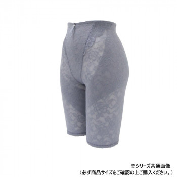 TAMURA yJuco ブルーメリアロングガードル ブルーグレー LL-YTJ25R-207-LL【同梱・代引き不可】 5,099円
