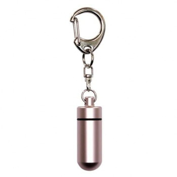 ペット供養 遺骨カプセル 中 キーホルダー ライトピンク H3.8cm 10入 060365【代引不可】