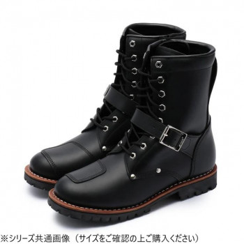 AVIREX AV2100 エンジニアブーツ YAMATO WOMEN'S BLK 23.0cm AV2100-BK-050【同梱・代引き不可】