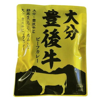 南光物産 大分豊後牛ビーフカレー 160g×30個【同梱・代引き不可】