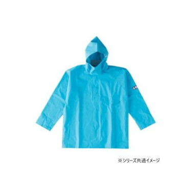 コヤナギ レインウェア エースガッツ ジャケット AG-35J ターコイズ　L【同梱・代引き不可】