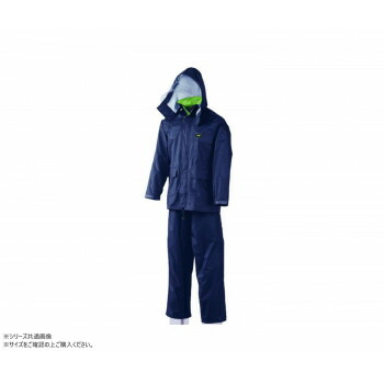 スミクラ レインウェア 透湿MOAシータ レインスーツ ネイビー 4L A-660【同梱・代引き不可】