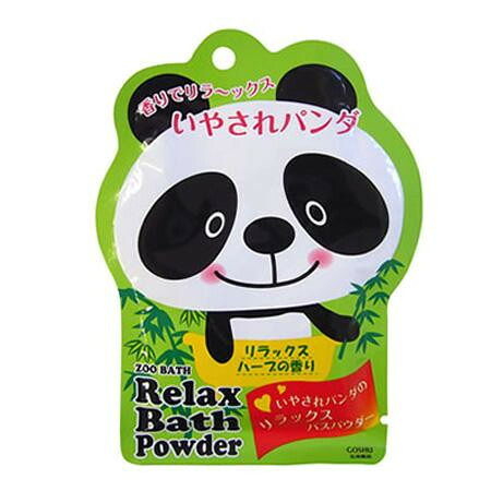 五洲薬品　入浴用化粧品　ズーバス　パンダ　バスパウダー　(50g&times;10包)&times;12箱(120包入り)　ZOR-20【代引不可】｜壱番館STORE