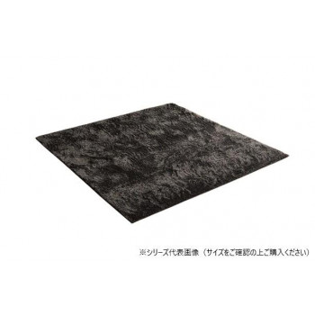 ラグ 制菌加工 約3畳 約200×250cm ホットカーペット対応 グレー 3985199【代引不可】