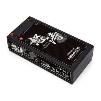 G-FORCE 怒涛LiPo for Drift バッテリー 7.4V 3800mAh120C/240C GFG018【同梱・代引き不可】