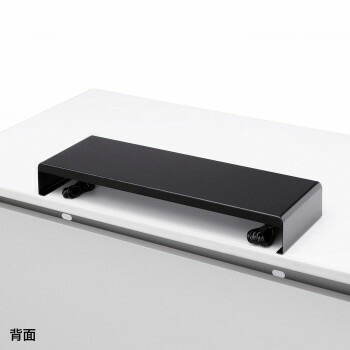サンワサプライ 電源タップ+USBポート付き机上ラック W600×D200mm ブラック MR-LC202BKN【同梱・代引き不可】