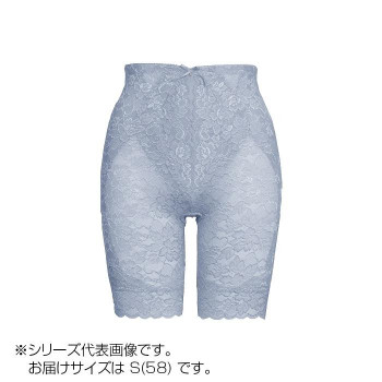 TAMURA Yauco 総レース多機能ロングガードル TYJ90 グレーS(58)-TYJ90-224-S-58【同梱・代引き不可】