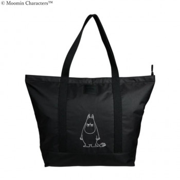 MOOMIN ムーミン トートバッグ 大 アングリームーミン 黒いこと MNX140527【代引不可】