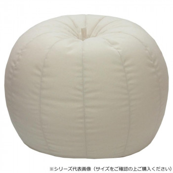 日本製 ビーズクッション バルーン ビッグ アイボリー【代引不可】|壱番館STORE